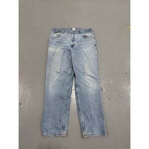 Vintage Calvin Klein Jeans 90s Baggy Loose Fit Blue Denim Men's 34x30